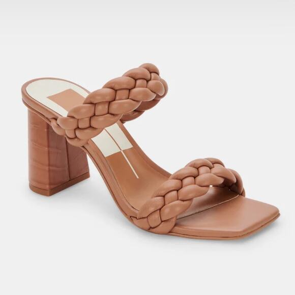 Dolce Vita Shoes - Dolce Vita Paily Braid Strap Block Heel Sandals 6.5